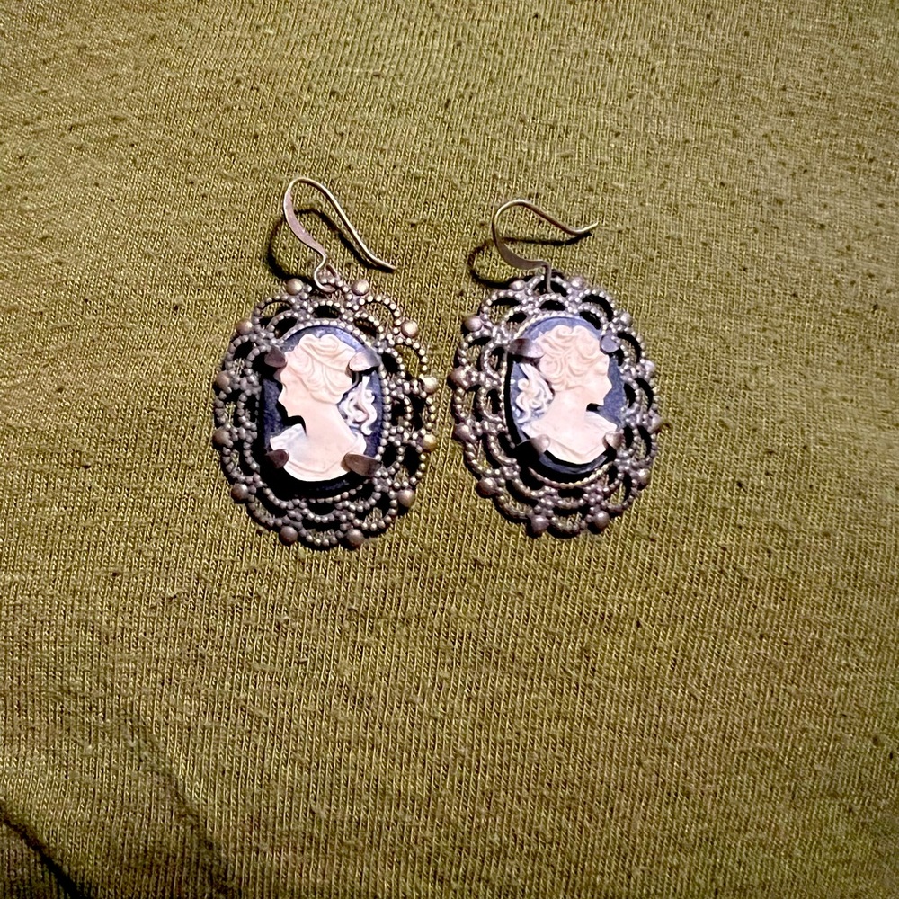 Greek goddess earrings